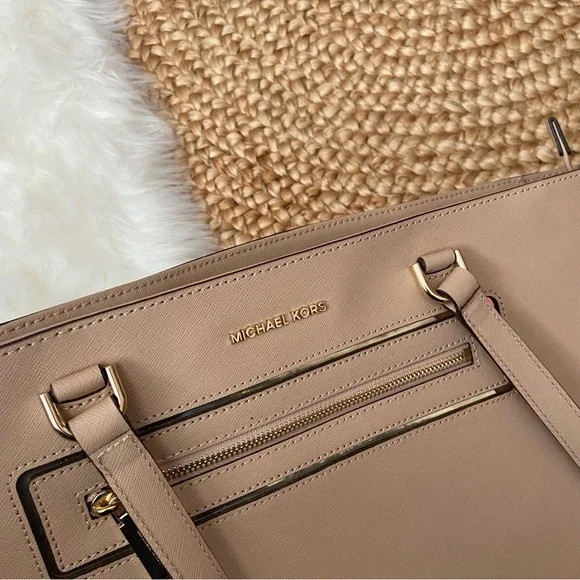 Michael Michael Kors Frame Out Item Large North South Tote NWT